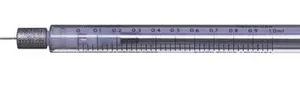 Gas Syringe D Series, 2 mL RN, Needle 0.029" x 0.012" x 2", Bevel Open End, ea. - Image 1