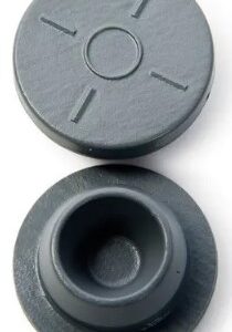Stopper Level 2, 20 mm, Bromobutyl Rubber & Septum Bromobutyl Rubber, 3 mm, 1000 pc/PAK - Image 1